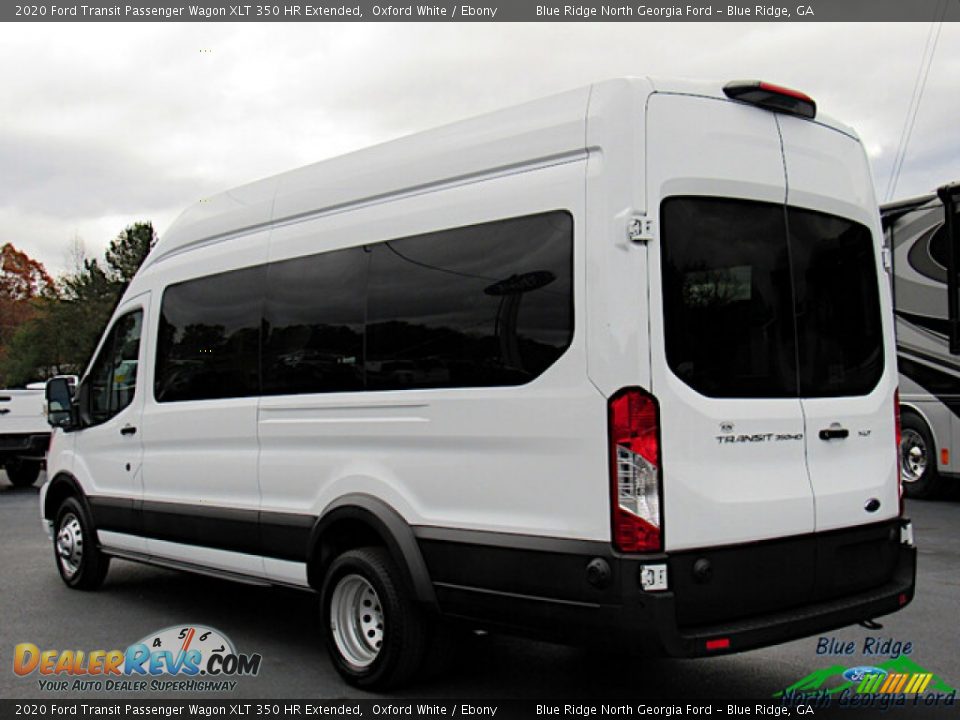 2020 Ford Transit Passenger Wagon XLT 350 HR Extended Oxford White / Ebony Photo #3