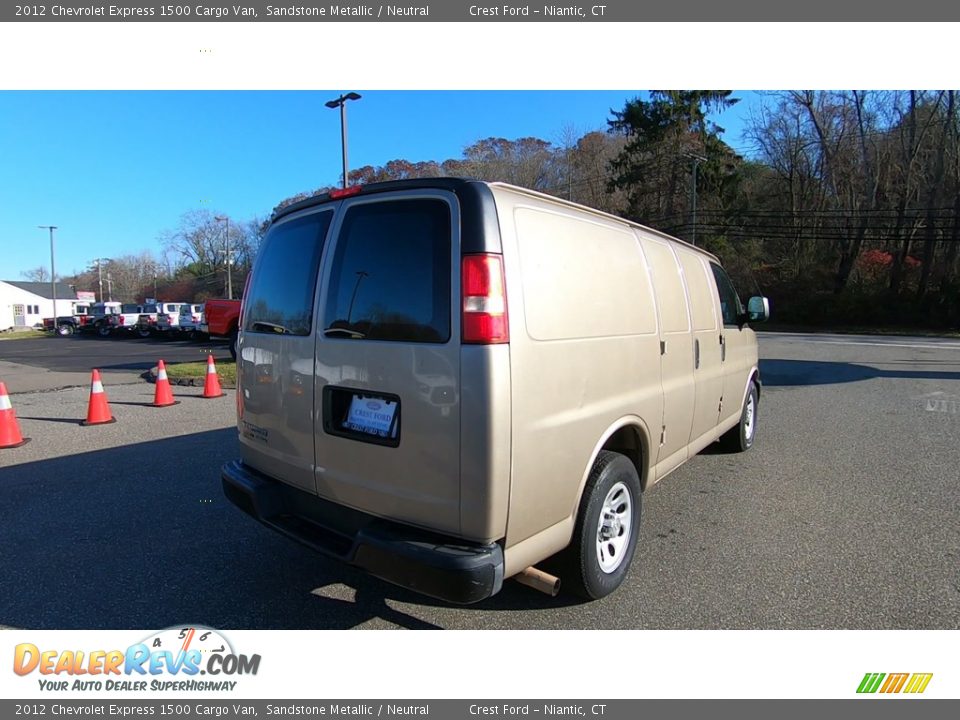 2012 Chevrolet Express 1500 Cargo Van Sandstone Metallic / Neutral Photo #7