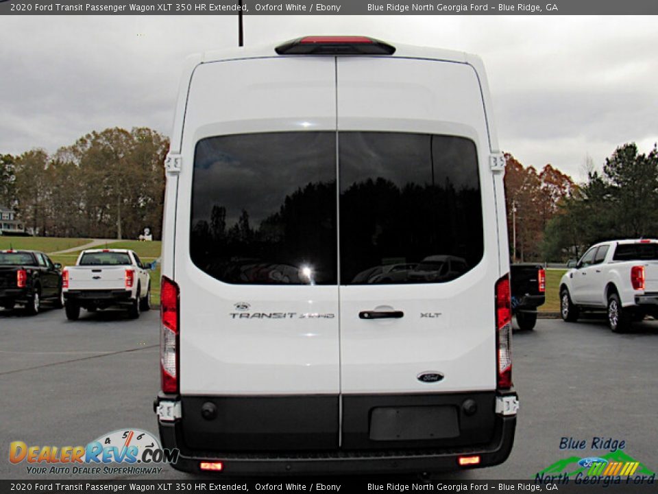 2020 Ford Transit Passenger Wagon XLT 350 HR Extended Oxford White / Ebony Photo #4