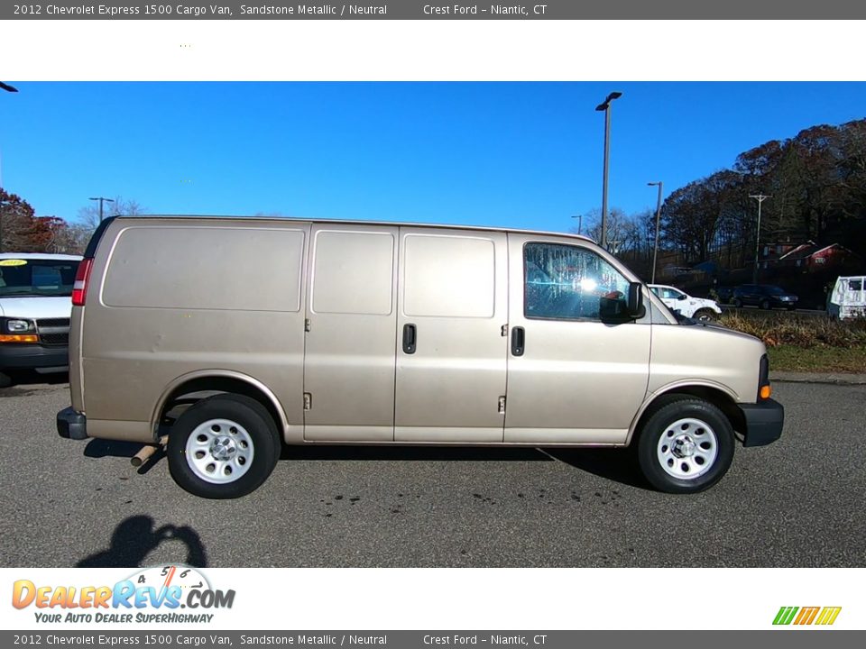 Sandstone Metallic 2012 Chevrolet Express 1500 Cargo Van Photo #8