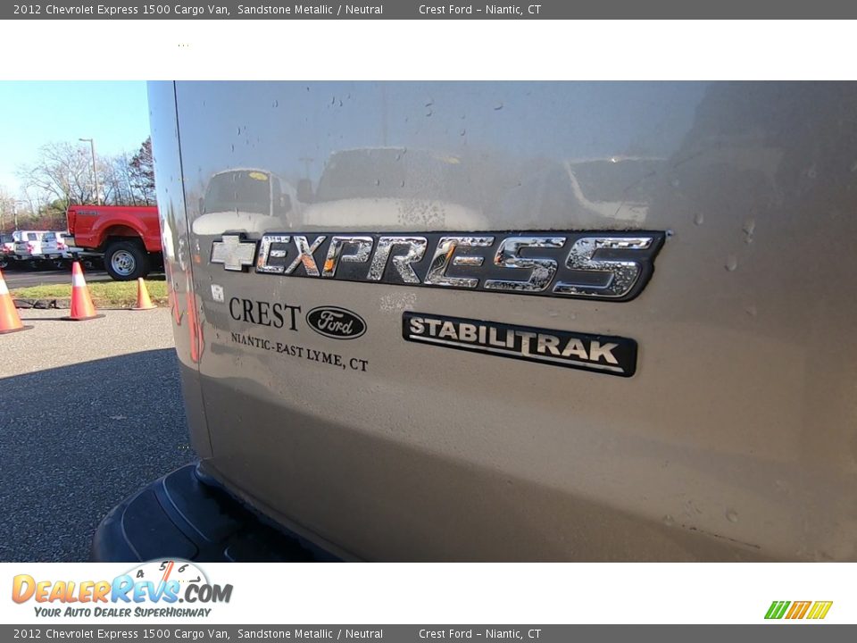 2012 Chevrolet Express 1500 Cargo Van Sandstone Metallic / Neutral Photo #9