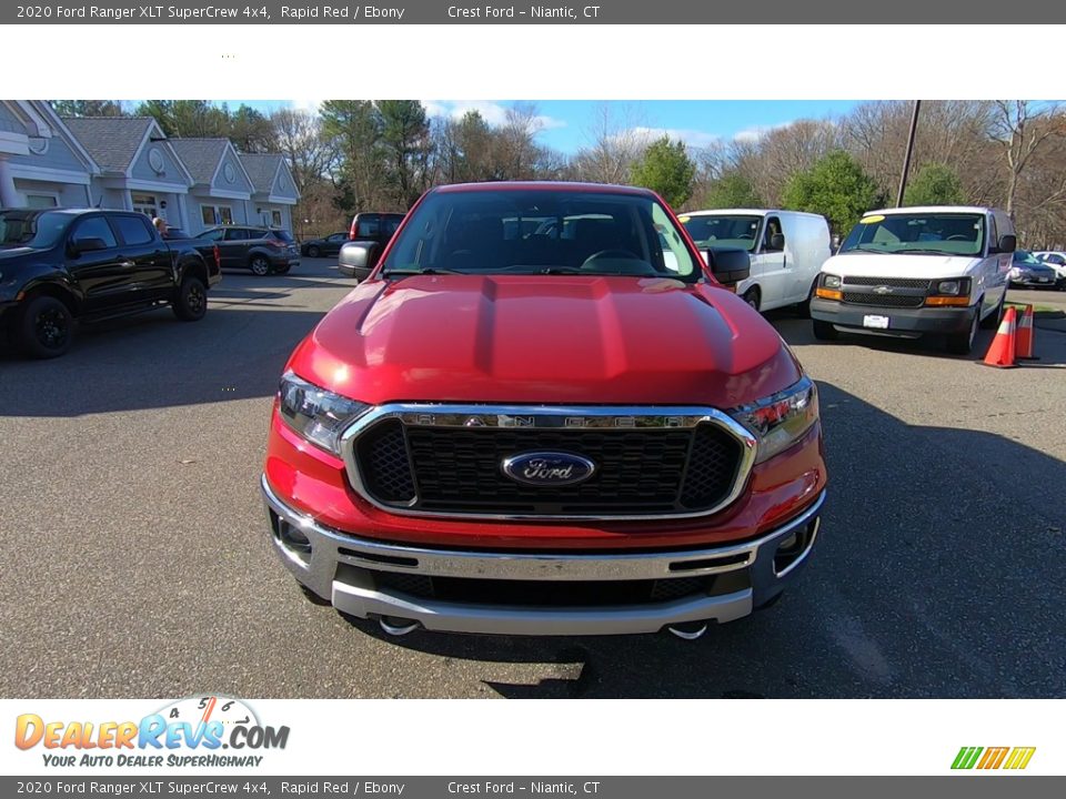 2020 Ford Ranger XLT SuperCrew 4x4 Rapid Red / Ebony Photo #2