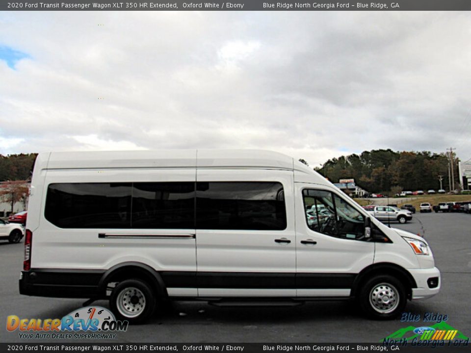 2020 Ford Transit Passenger Wagon XLT 350 HR Extended Oxford White / Ebony Photo #6