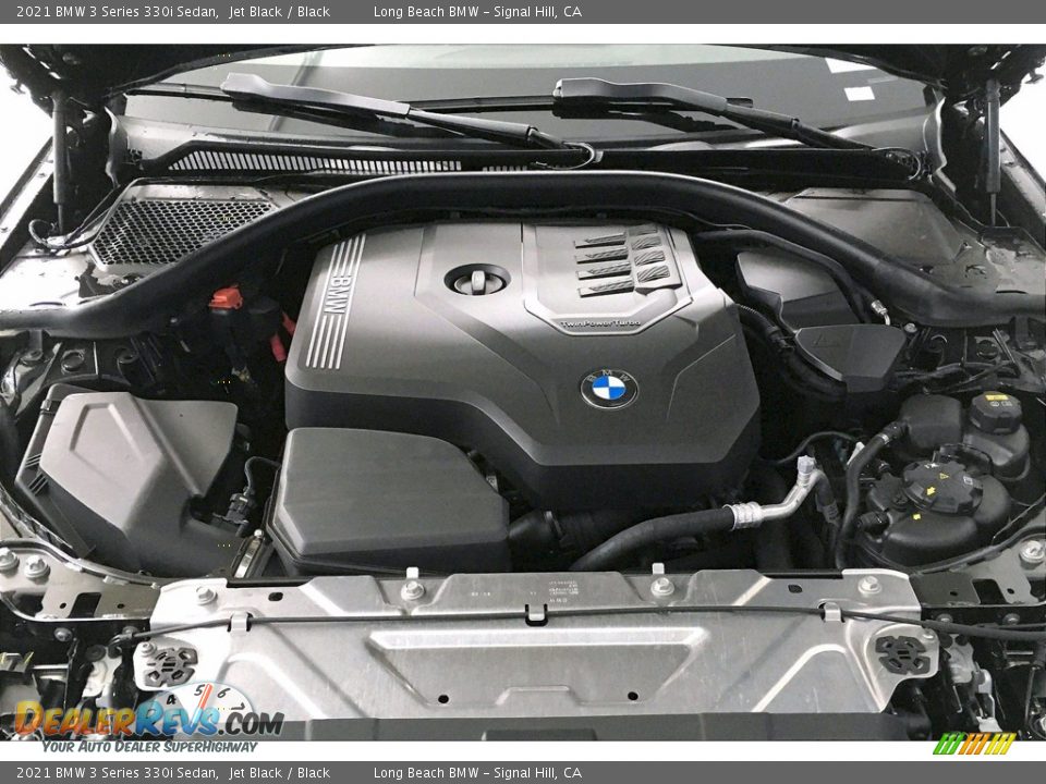 2021 BMW 3 Series 330i Sedan Jet Black / Black Photo #10