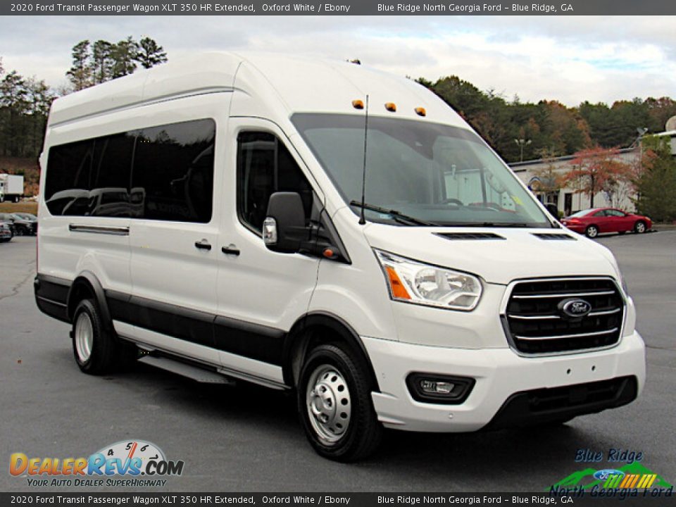 2020 Ford Transit Passenger Wagon XLT 350 HR Extended Oxford White / Ebony Photo #7