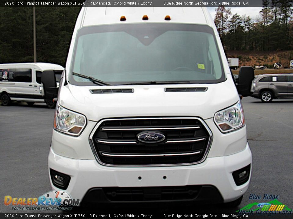 2020 Ford Transit Passenger Wagon XLT 350 HR Extended Oxford White / Ebony Photo #8