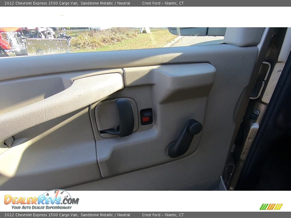 Door Panel of 2012 Chevrolet Express 1500 Cargo Van Photo #12