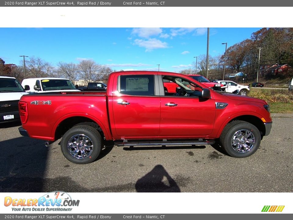 Rapid Red 2020 Ford Ranger XLT SuperCrew 4x4 Photo #8