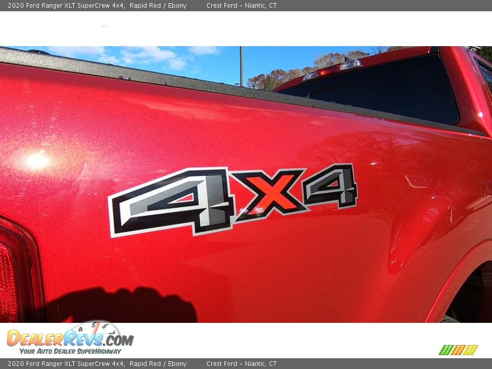 2020 Ford Ranger XLT SuperCrew 4x4 Rapid Red / Ebony Photo #9