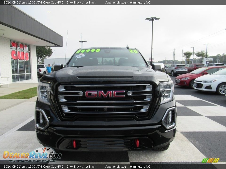 2020 GMC Sierra 1500 AT4 Crew Cab 4WD Onyx Black / Jet Black Photo #2