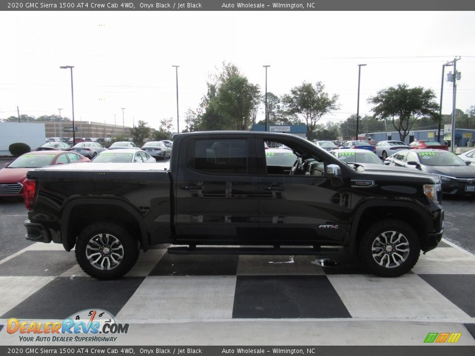2020 GMC Sierra 1500 AT4 Crew Cab 4WD Onyx Black / Jet Black Photo #3