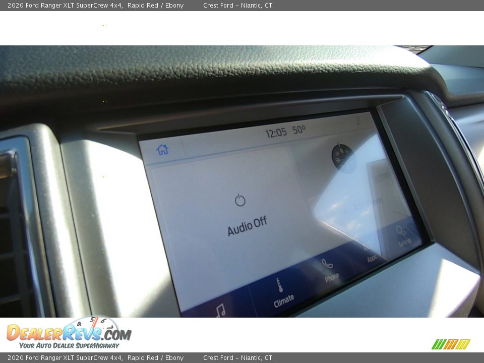 2020 Ford Ranger XLT SuperCrew 4x4 Rapid Red / Ebony Photo #14