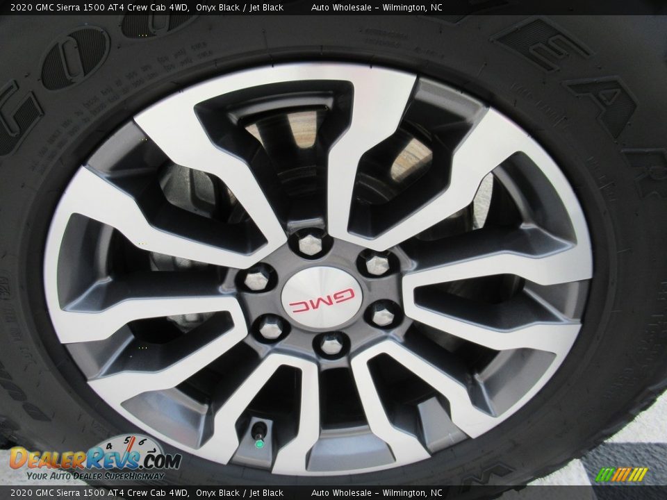 2020 GMC Sierra 1500 AT4 Crew Cab 4WD Onyx Black / Jet Black Photo #7