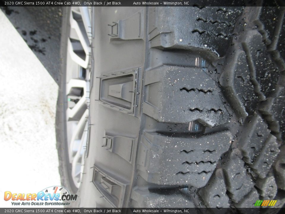 2020 GMC Sierra 1500 AT4 Crew Cab 4WD Onyx Black / Jet Black Photo #8