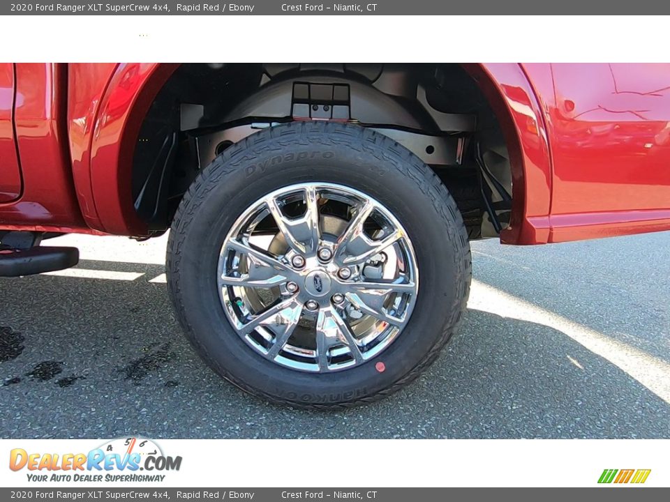 2020 Ford Ranger XLT SuperCrew 4x4 Rapid Red / Ebony Photo #19