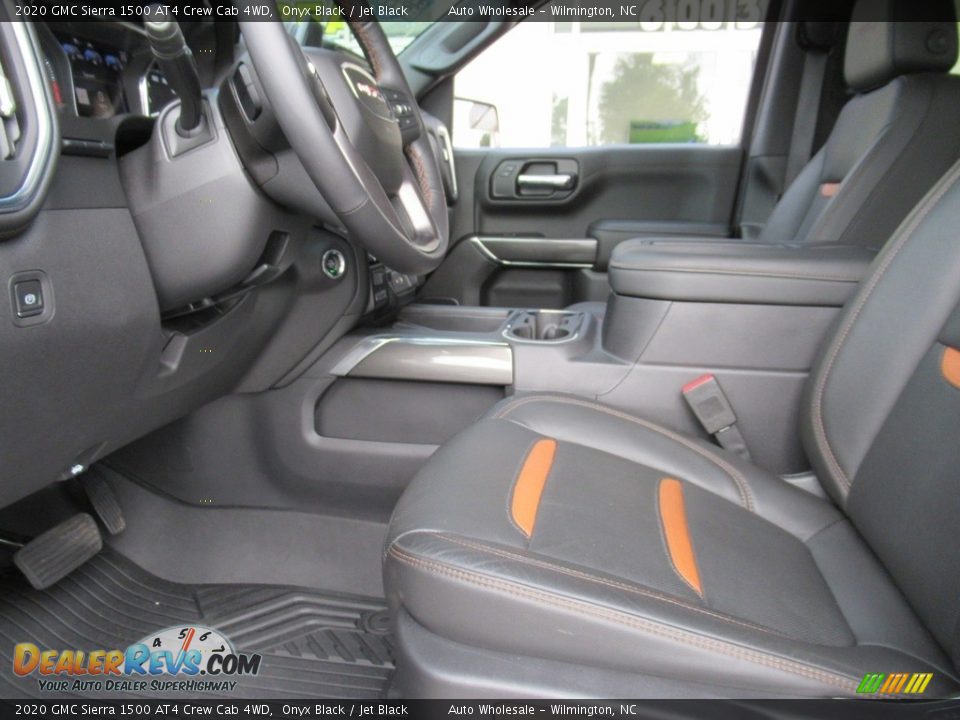 2020 GMC Sierra 1500 AT4 Crew Cab 4WD Onyx Black / Jet Black Photo #10