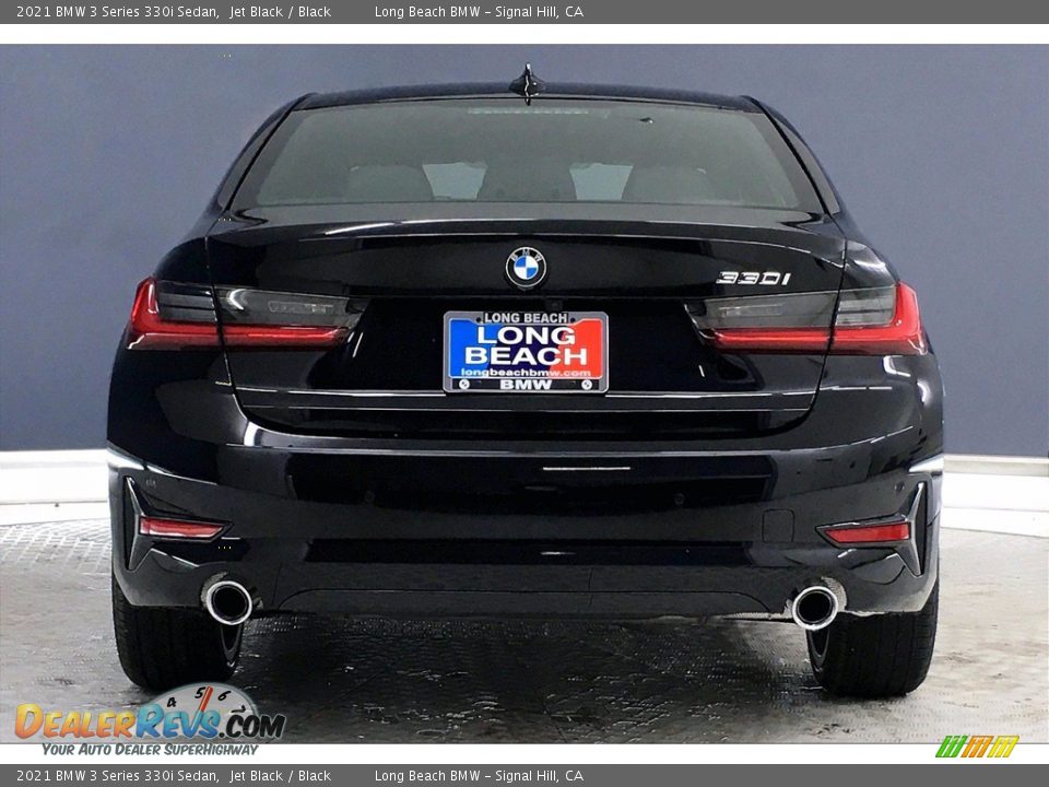 2021 BMW 3 Series 330i Sedan Jet Black / Black Photo #4