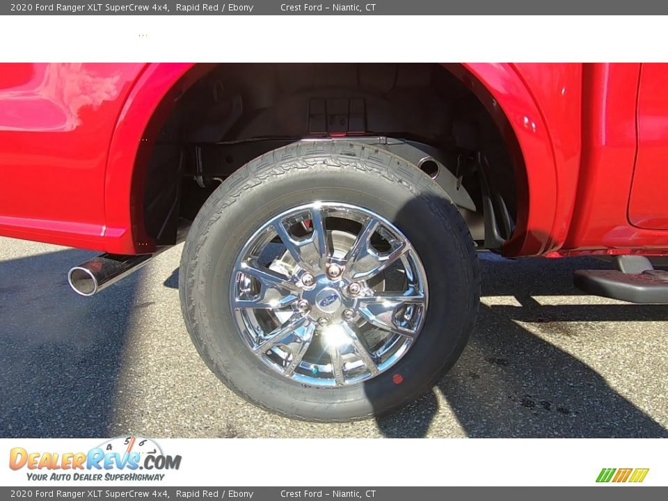 2020 Ford Ranger XLT SuperCrew 4x4 Rapid Red / Ebony Photo #21