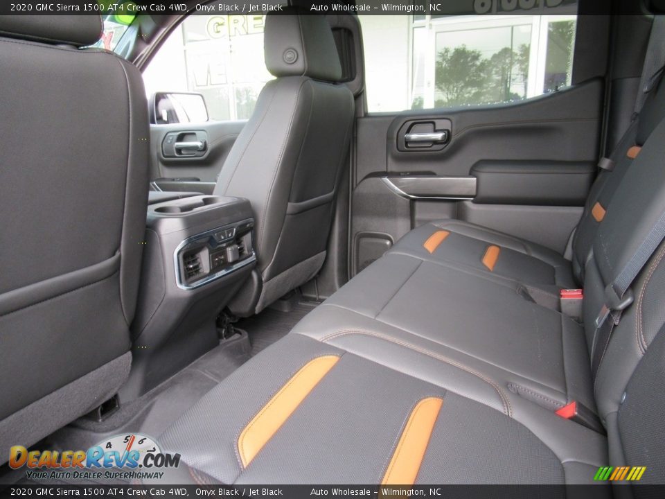 2020 GMC Sierra 1500 AT4 Crew Cab 4WD Onyx Black / Jet Black Photo #11