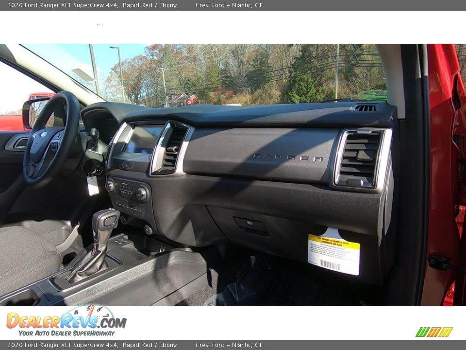 2020 Ford Ranger XLT SuperCrew 4x4 Rapid Red / Ebony Photo #24