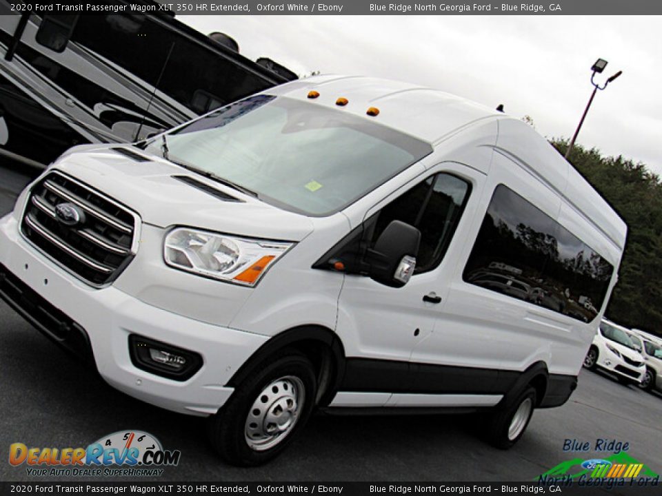 2020 Ford Transit Passenger Wagon XLT 350 HR Extended Oxford White / Ebony Photo #27