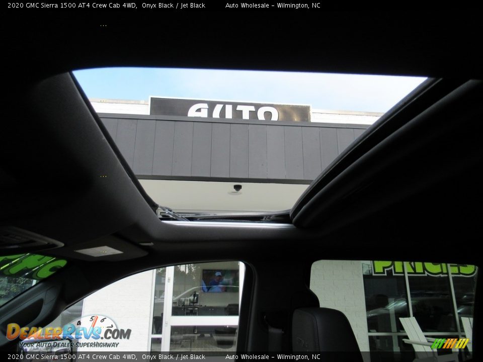 2020 GMC Sierra 1500 AT4 Crew Cab 4WD Onyx Black / Jet Black Photo #14