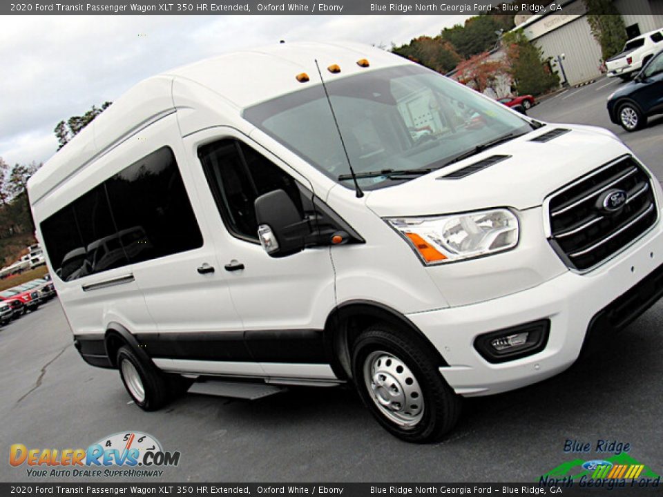 2020 Ford Transit Passenger Wagon XLT 350 HR Extended Oxford White / Ebony Photo #28