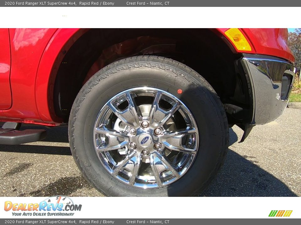 2020 Ford Ranger XLT SuperCrew 4x4 Rapid Red / Ebony Photo #26