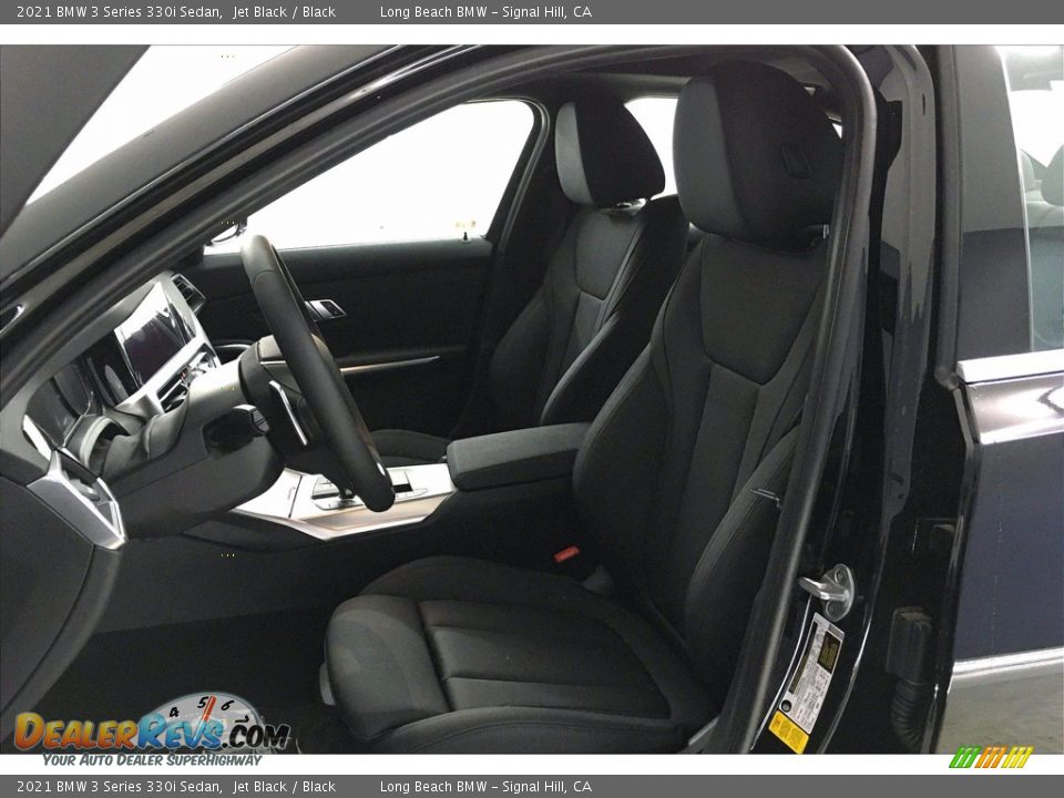2021 BMW 3 Series 330i Sedan Jet Black / Black Photo #9