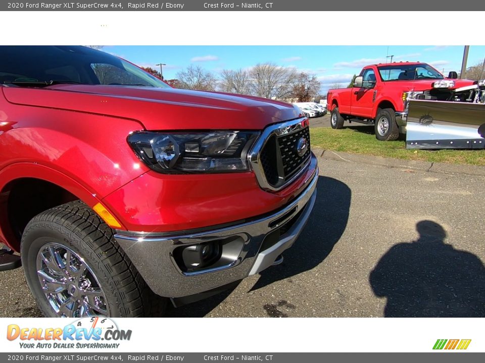 2020 Ford Ranger XLT SuperCrew 4x4 Rapid Red / Ebony Photo #27