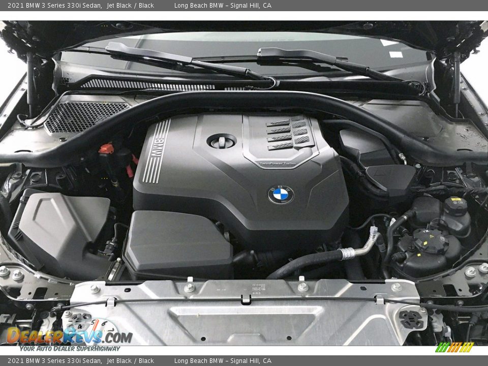 2021 BMW 3 Series 330i Sedan Jet Black / Black Photo #10