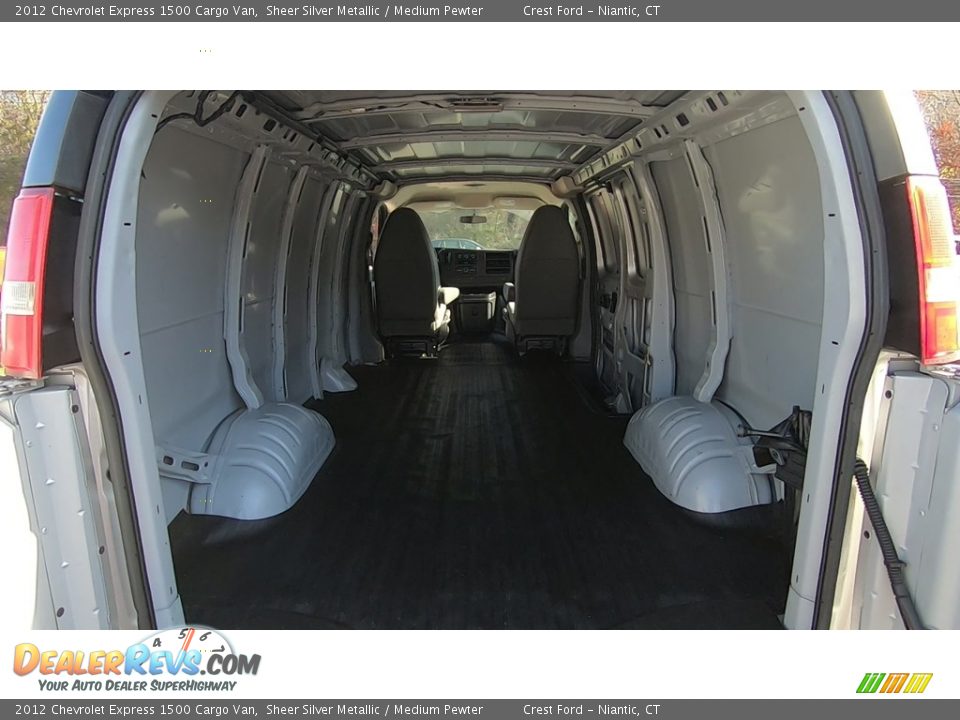 2012 Chevrolet Express 1500 Cargo Van Sheer Silver Metallic / Medium Pewter Photo #17