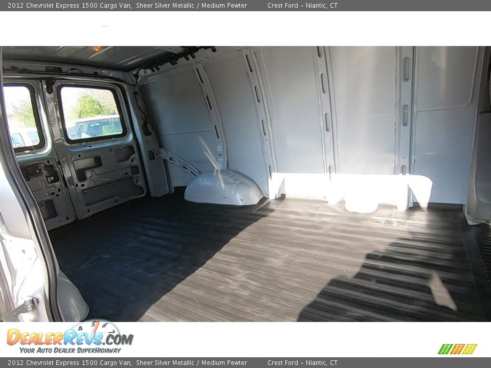 2012 Chevrolet Express 1500 Cargo Van Sheer Silver Metallic / Medium Pewter Photo #19