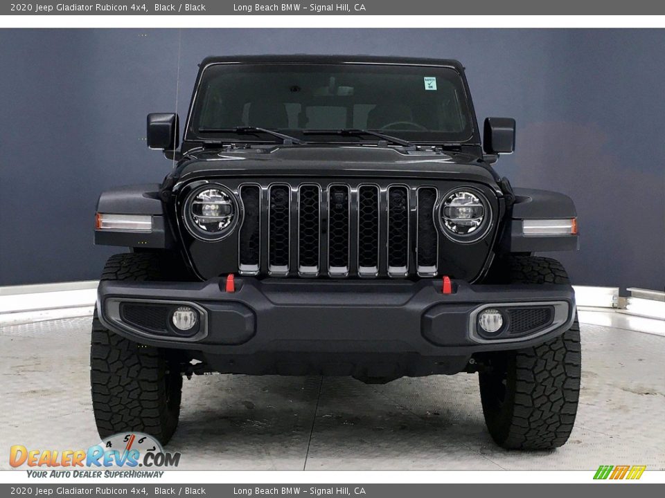 2020 Jeep Gladiator Rubicon 4x4 Black / Black Photo #2