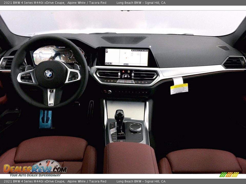 Dashboard of 2021 BMW 4 Series M440i xDrive Coupe Photo #5