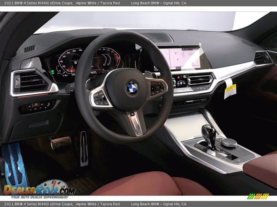 Front Seat of 2021 BMW 4 Series M440i xDrive Coupe Photo #7