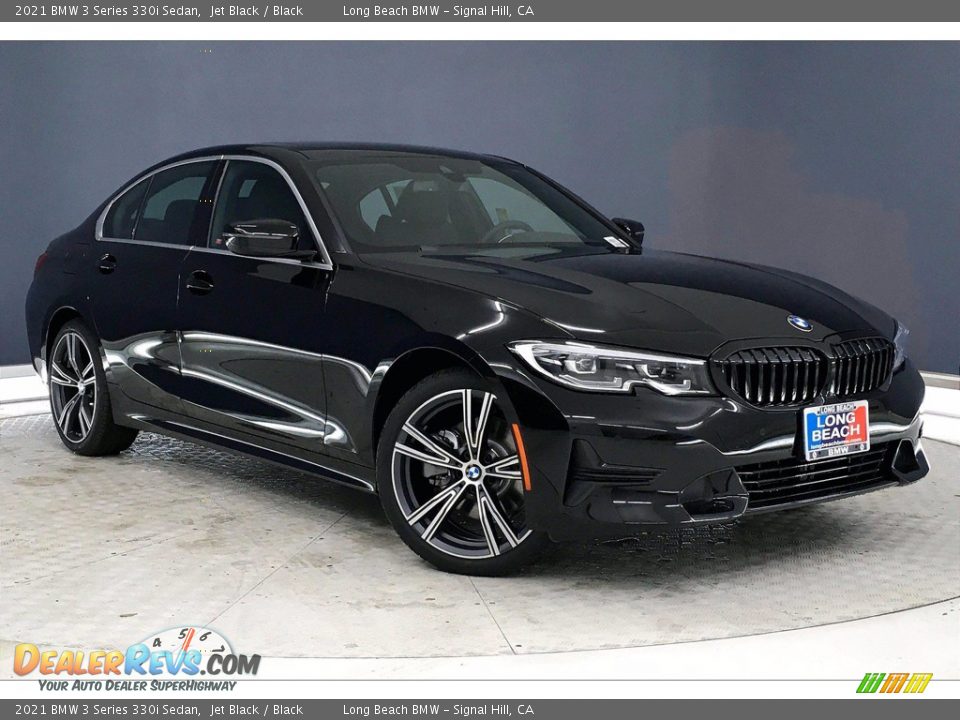 2021 BMW 3 Series 330i Sedan Jet Black / Black Photo #19