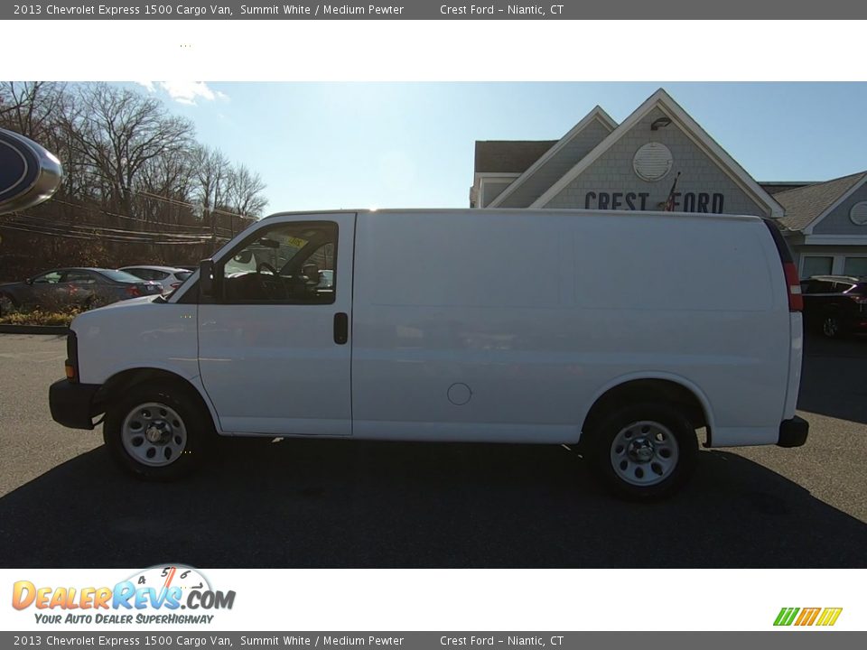 2013 Chevrolet Express 1500 Cargo Van Summit White / Medium Pewter Photo #4