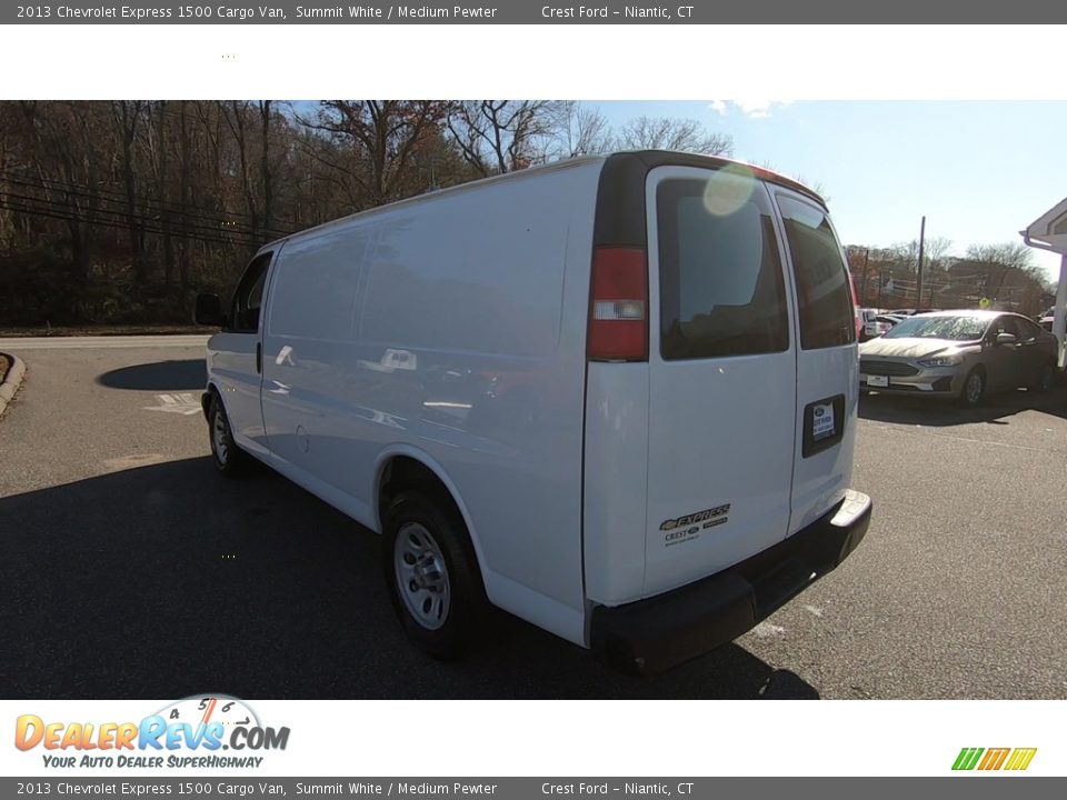 2013 Chevrolet Express 1500 Cargo Van Summit White / Medium Pewter Photo #5