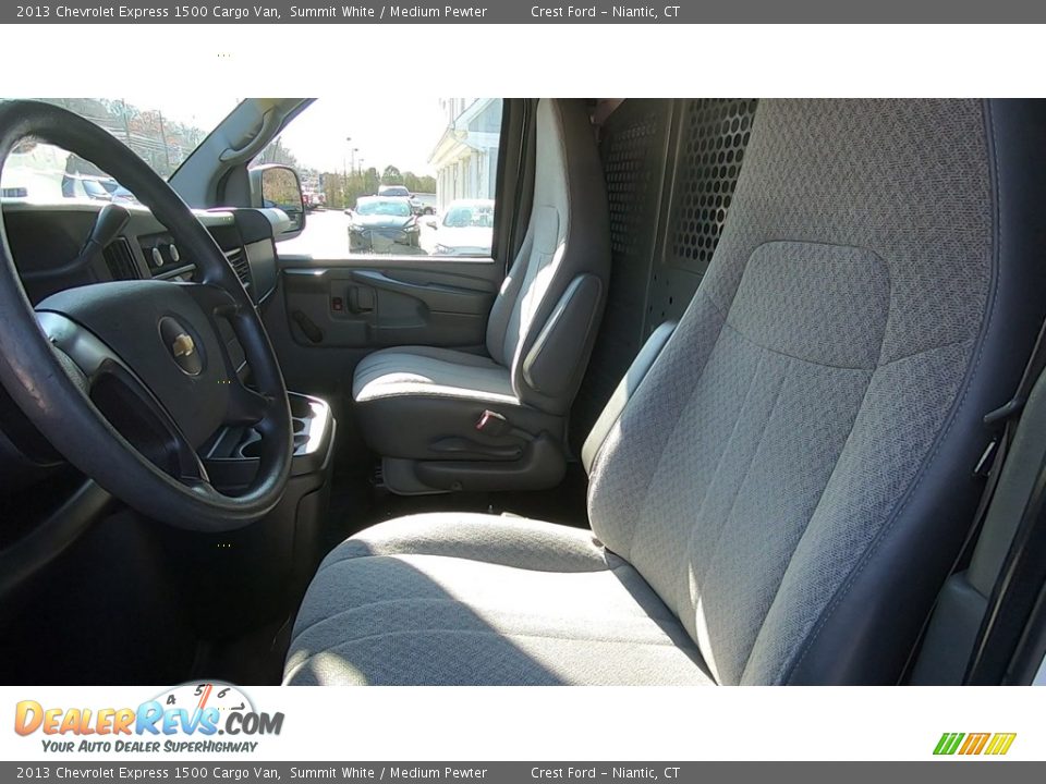 2013 Chevrolet Express 1500 Cargo Van Summit White / Medium Pewter Photo #11