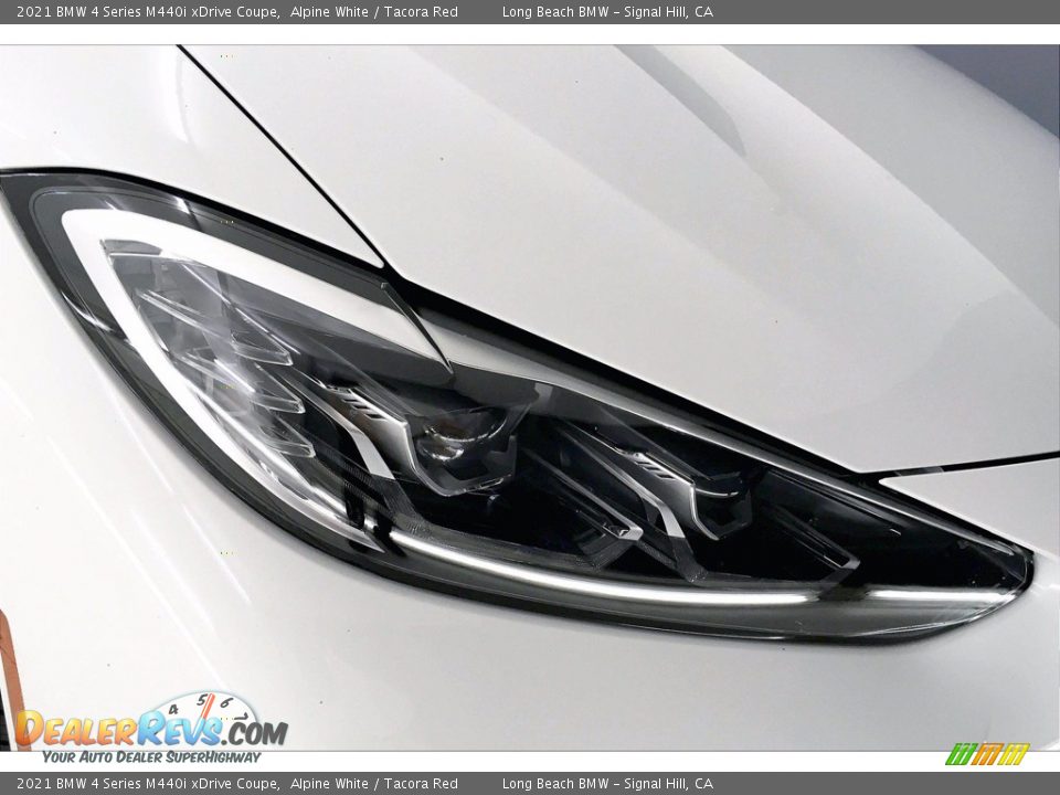 2021 BMW 4 Series M440i xDrive Coupe Alpine White / Tacora Red Photo #14