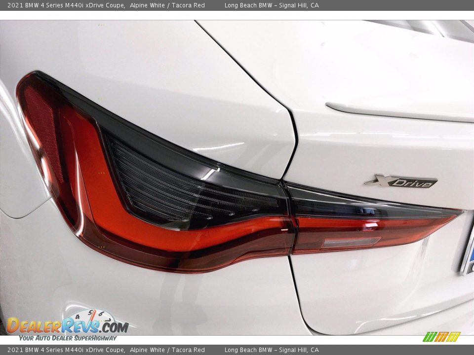 2021 BMW 4 Series M440i xDrive Coupe Alpine White / Tacora Red Photo #15