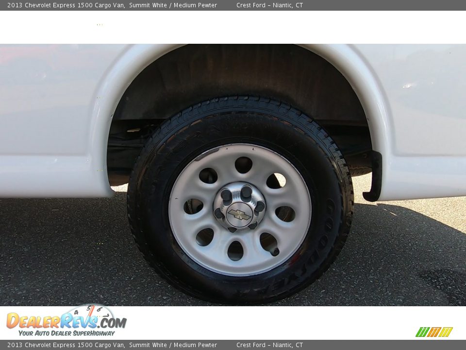 2013 Chevrolet Express 1500 Cargo Van Summit White / Medium Pewter Photo #16