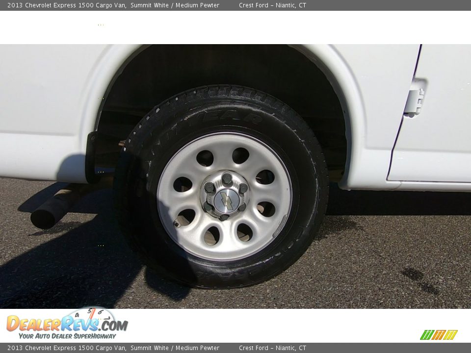 2013 Chevrolet Express 1500 Cargo Van Summit White / Medium Pewter Photo #18