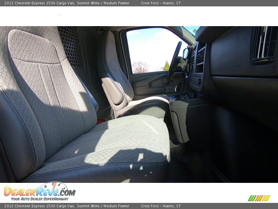 2013 Chevrolet Express 1500 Cargo Van Summit White / Medium Pewter Photo #20