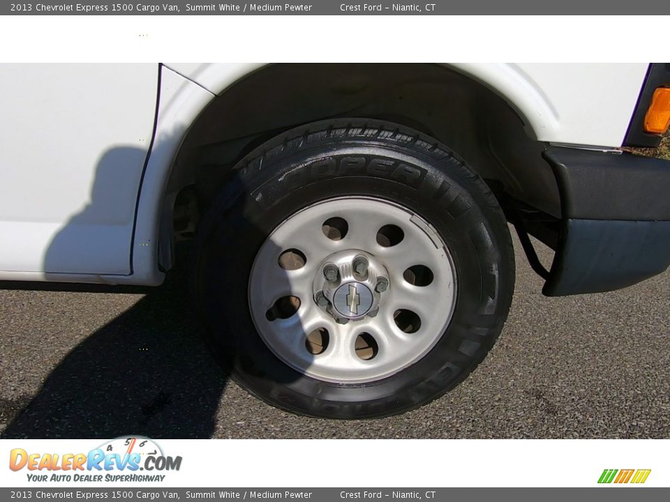 2013 Chevrolet Express 1500 Cargo Van Summit White / Medium Pewter Photo #22