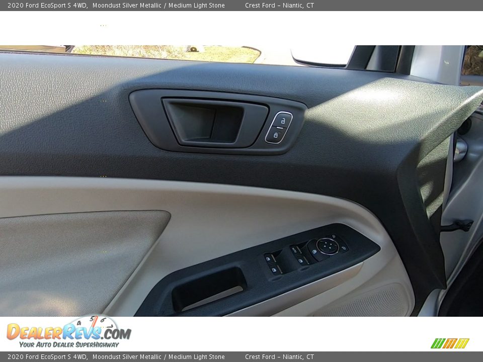 2020 Ford EcoSport S 4WD Moondust Silver Metallic / Medium Light Stone Photo #13
