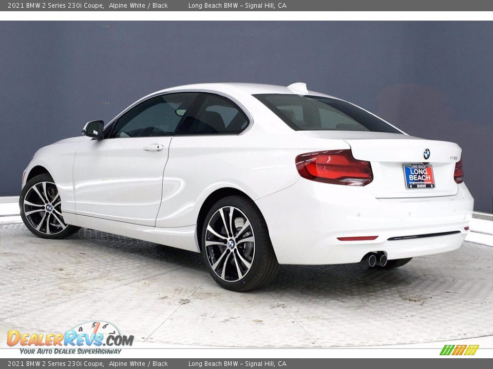 2021 BMW 2 Series 230i Coupe Alpine White / Black Photo #3