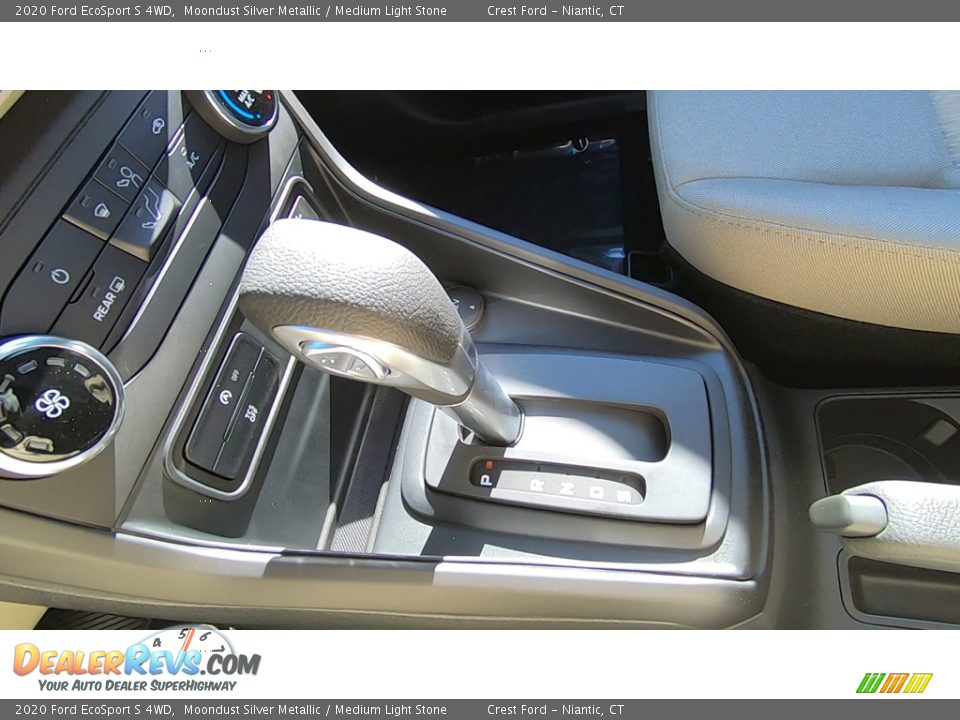 2020 Ford EcoSport S 4WD Moondust Silver Metallic / Medium Light Stone Photo #17