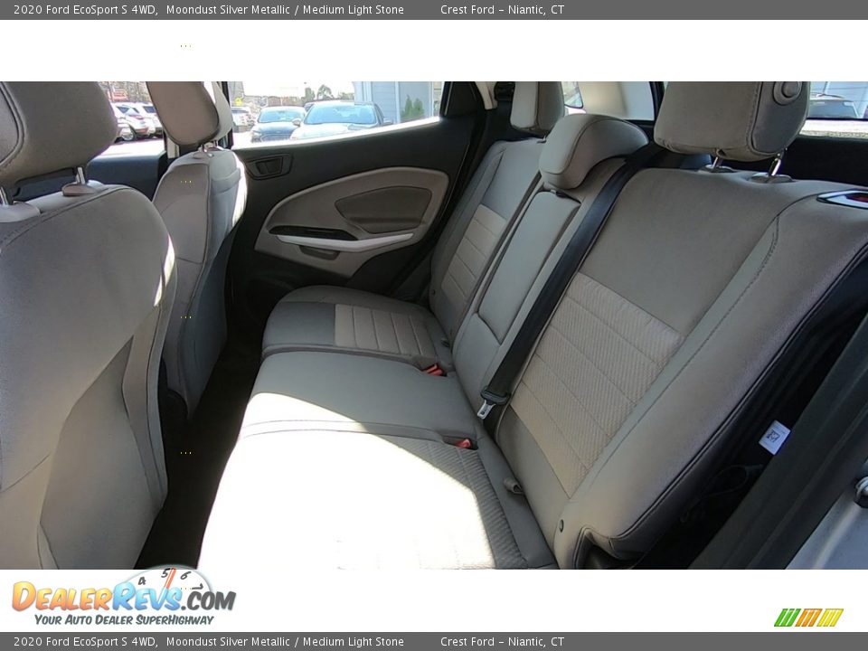 2020 Ford EcoSport S 4WD Moondust Silver Metallic / Medium Light Stone Photo #18